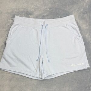 Champion Women's Soft Blue Athletic Shorts